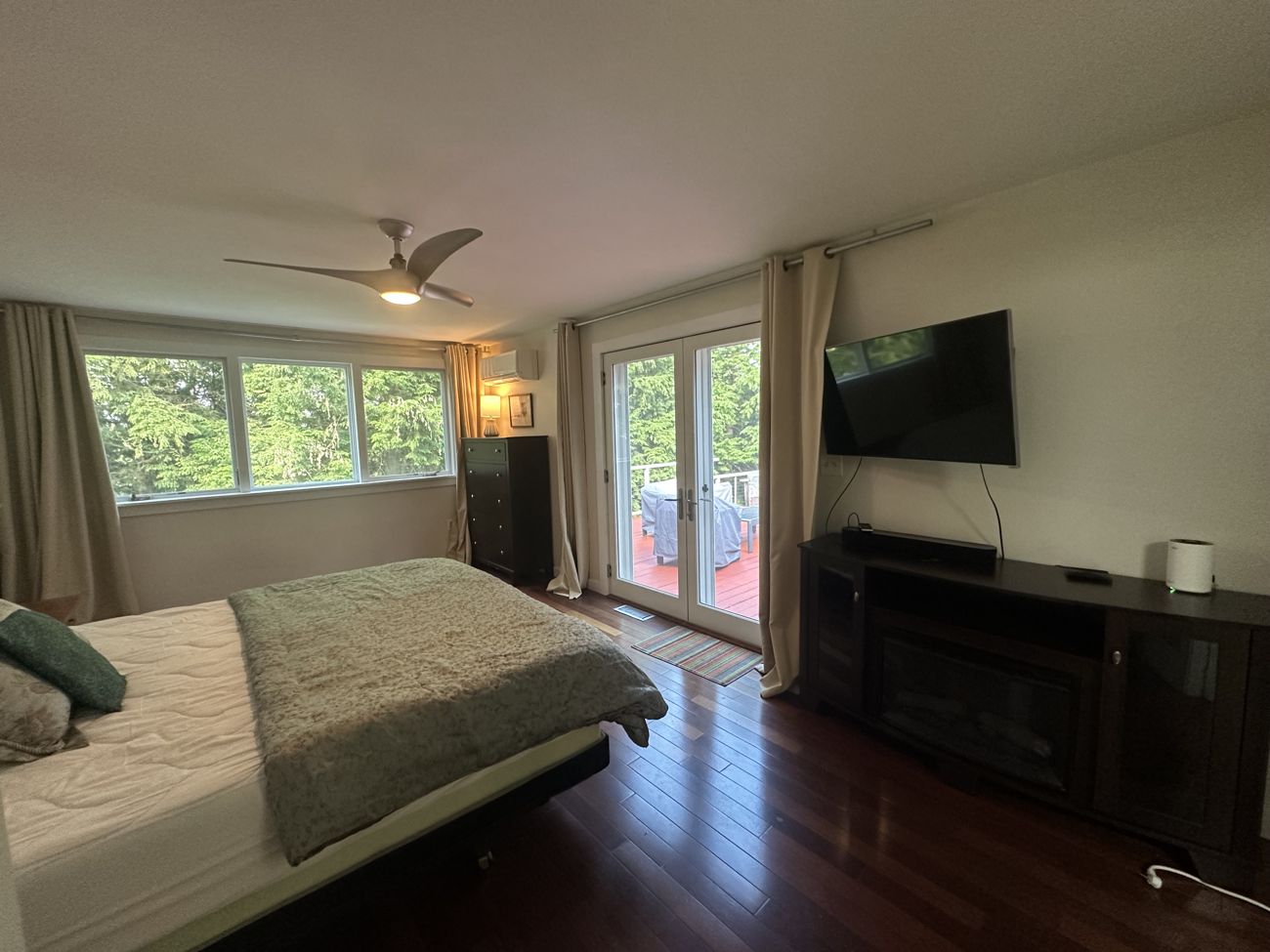 Primary bedroom with deck access