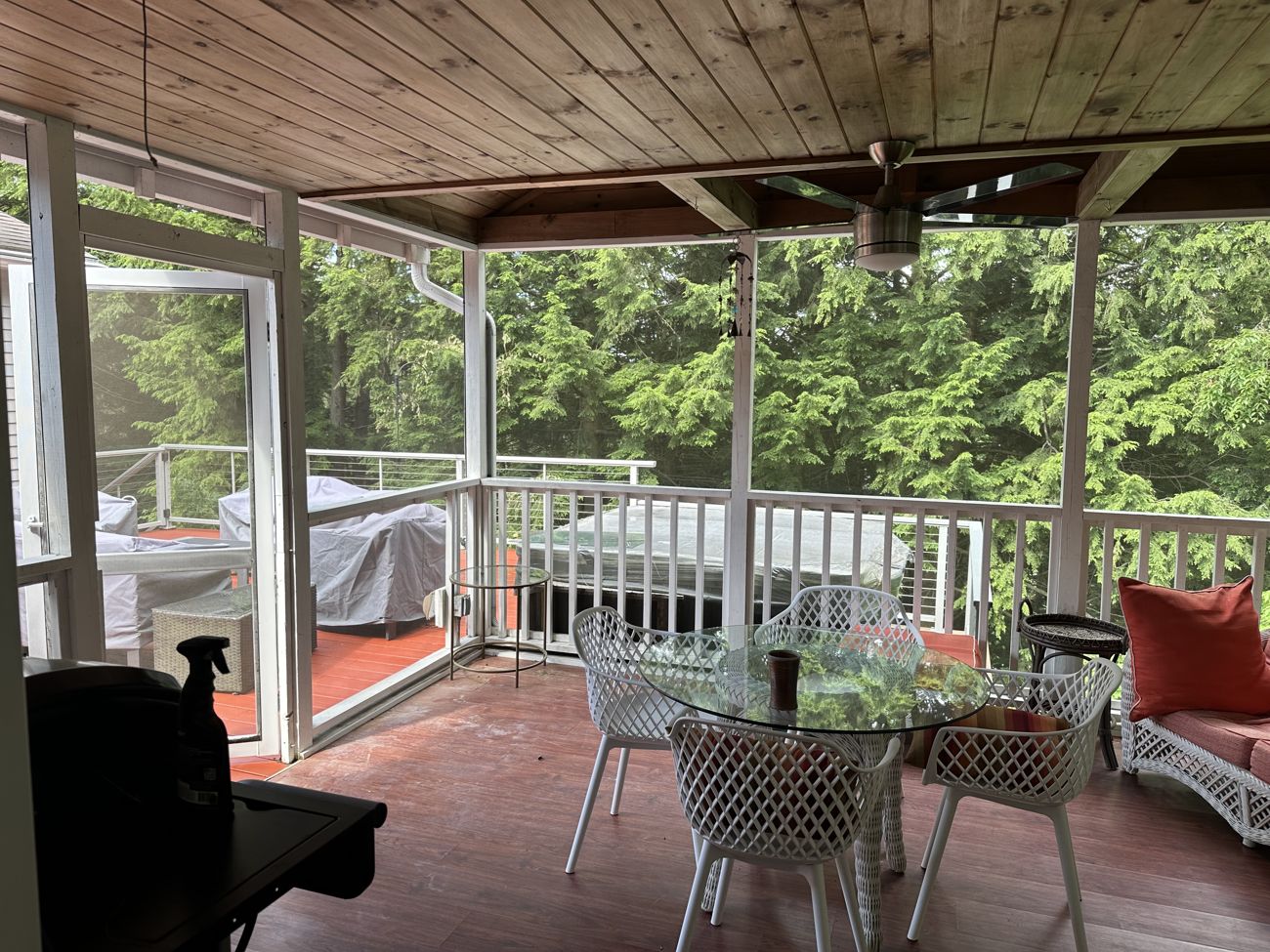 Screened porch